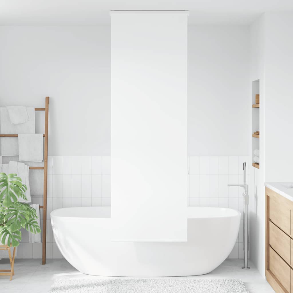 Estor enrollable para ducha Vidaxx con casete 60x240 cm, ancho de tela 56 cm