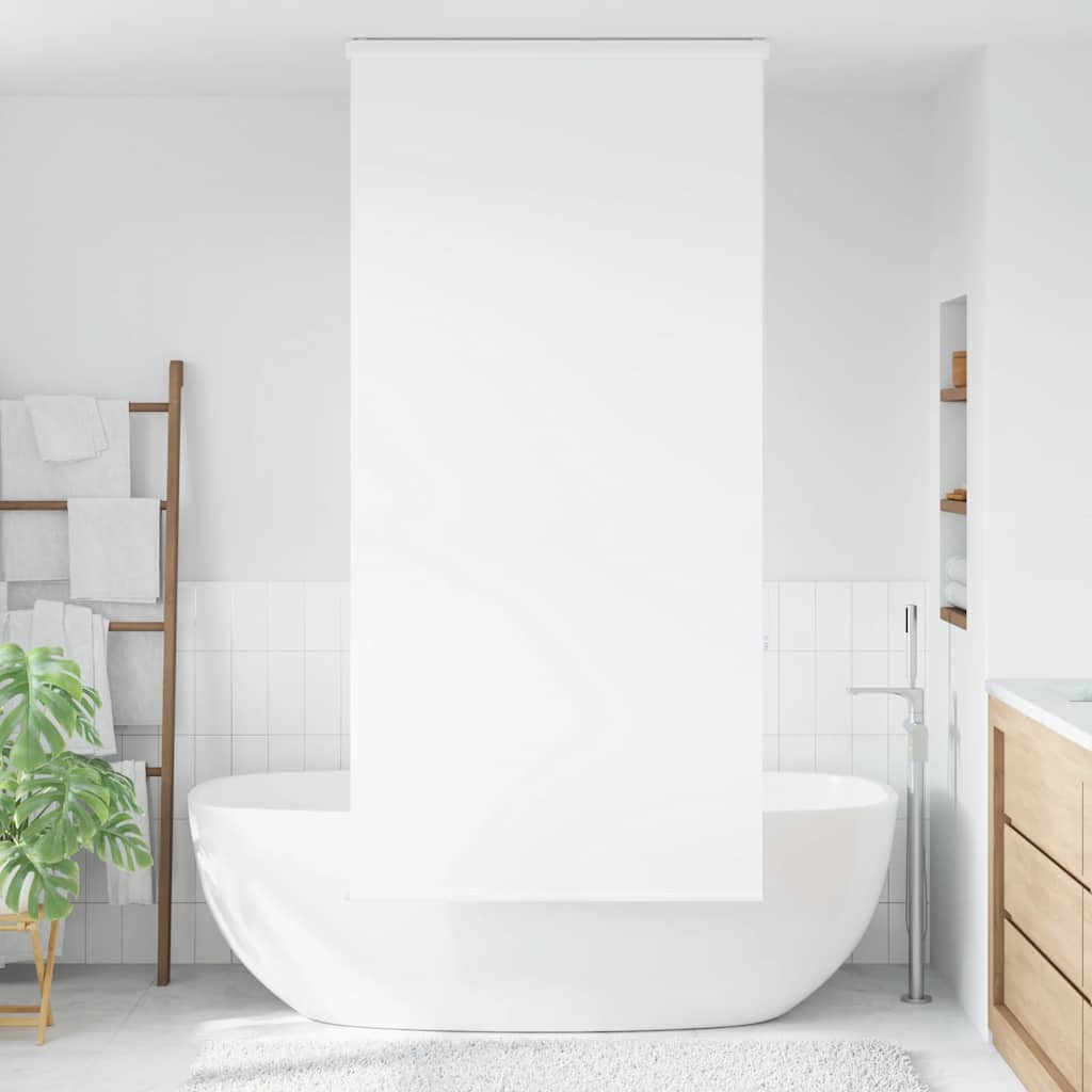 Estor enrollable para ducha Vidaxx con casete 100x240 cm, ancho de tela 96 cm