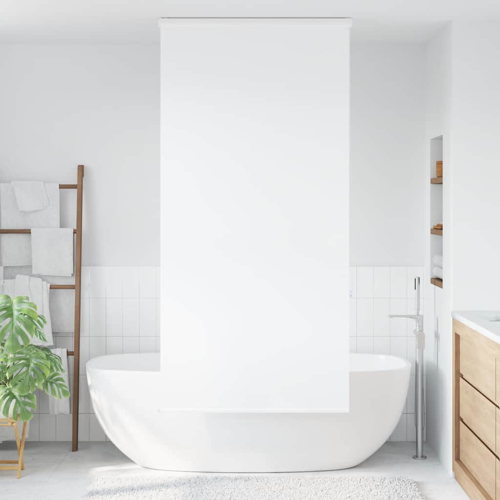 Estor enrollable para ducha Vidaxx con casete 110x240 cm, ancho de tela 106 cm