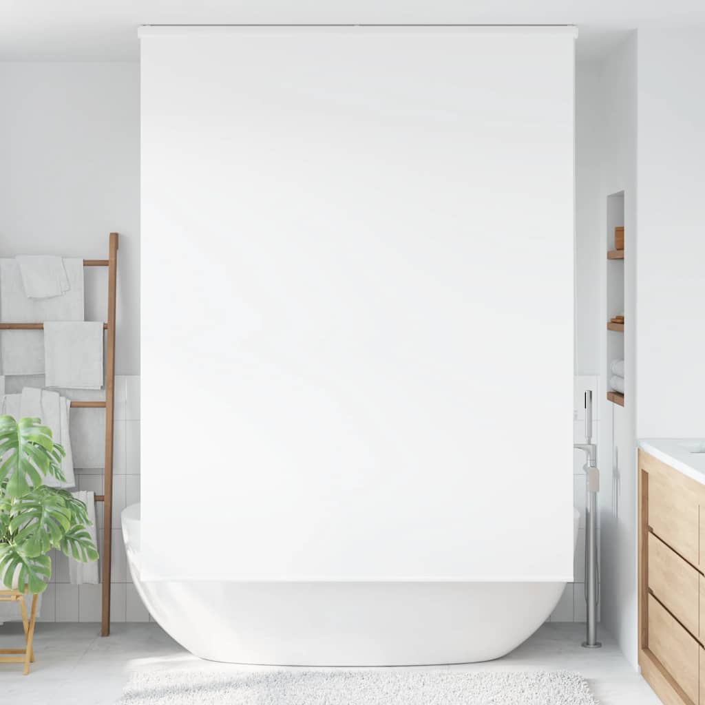 Estor enrollable para ducha Vidaxx con casete 150x240 cm, ancho de tela 146 cm