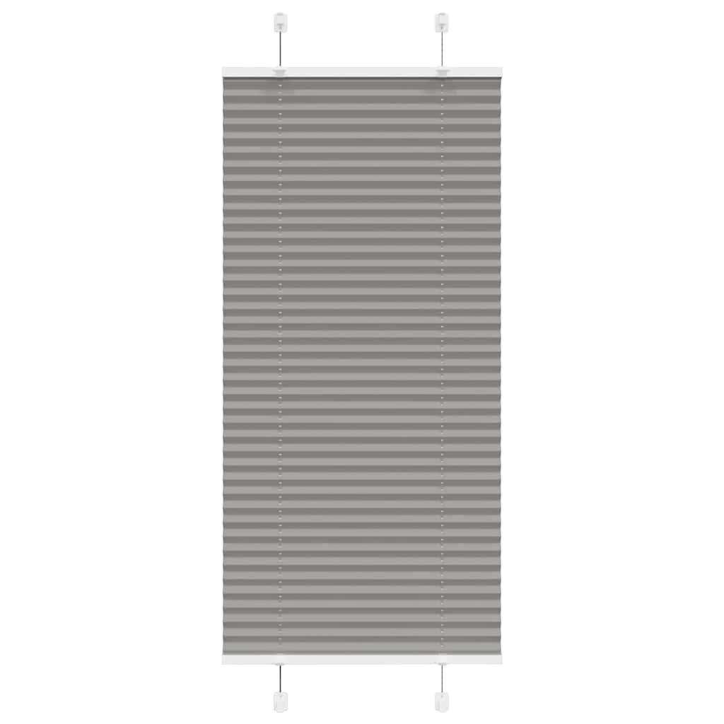 Vidaxl Pullo pieghettate cieco 55x100 cm Larghezza polvere 54,4 cm Antracite