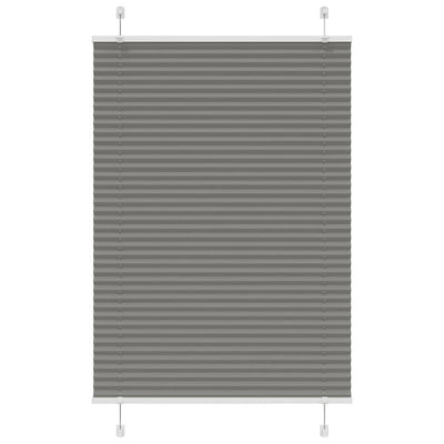 Vidaxl Pullo in pietra pieghettata Blind 85x100 cm Larghezza polvere 84,4 cm Antracite