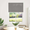 Vidaxl Roller Blind Blind 100x100 cm Larghezza polvere 99,4 cm Antracite