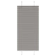 Vidaxl Pullo in pietra pieghettata Larghezza polvere 55x150 cm Antracite 54,4 cm