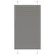 Vidaxl plissé rolgordijn 80x150 cm stofbreedte 79,4 cm antraciet