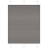 Vidaxl plissé rolgordijn 105x150 cm stofbreedte 104,4 cm antraciet