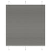 Vidaxl plissé rolgordijn 115x150 cm stofbreedte 114,4 cm antraciet