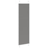 Vidaxl plissé rolgordijn 55x200 cm stofbreedte 54,4 cm antraciet