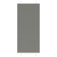 Vidaxx estor enrollable plisado 95x200 cm ancho de tela 94,4 cm antracita