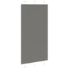 Tenda a rullo plissettata Vidaxx 110x200 cm larghezza tessuto 109,4 cm antracite