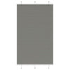 Vidaxl plissé rolgordijn 120x200 cm stofbreedte 119,4 cm antraciet