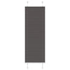 Tenda a rullo plissettata Vidaxx 45x100 cm larghezza tessuto 44,4 cm poliestere nero