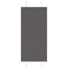 Vidaxl plissé rolgordijn 55x100 cm stofbreedte 54,4 cm polyester zwart