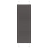 Vidaxl plissé rolgordijn 45x150 cm stofbreedte 44,4 cm polyester zwart