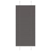 Tenda a rullo plissettata Vidaxx 60x150 cm larghezza tessuto 59,4 cm poliestere nero