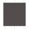 Vidaxl plissé rolgordijn 115x150cm stofbreedte 114,4cm polyester zwart