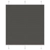 Tenda a rullo plissettata Vidaxx 120x150 cm larghezza tessuto 119,4 cm poliestere nero