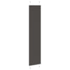 Vidaxl plissé rolgordijn 50x200 cm stofbreedte 49,4 cm polyester zwart