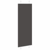 Vidaxx estor enrollable plisado 80x200 cm ancho de tela 79,4 cm poliéster negro