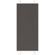 Vidaxx estor enrollable plisado 85x200 cm ancho de tela 84,4 cm poliéster negro
