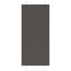 Vidaxl plissé rolgordijn 90x200 cm stofbreedte 89,4 cm polyester zwart