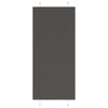 Vidaxx estor enrollable plisado 95x200 cm ancho de tela 94,4 cm poliéster negro