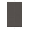 Vidaxl plissé rolgordijn 115x200cm stofbreedte 114,4cm polyester zwart