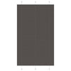 Tenda a rullo plissettata Vidaxx 120x200 cm larghezza tessuto 119,4 cm poliestere nero