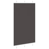Vidaxl plissé rolgordijn 120x200cm stofbreedte 119,4cm polyester zwart