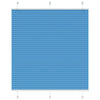 Vidaxl plissé rolgordijn 115x100cm stofbreedte 114,4cm polyester blauw
