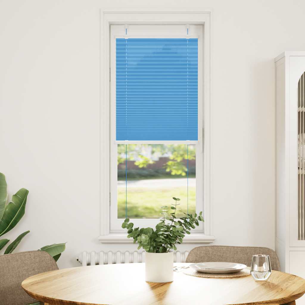 Tenda a rullo plissettata Vidaxx 40x150 cm larghezza tessuto 39,4 cm poliestere blu