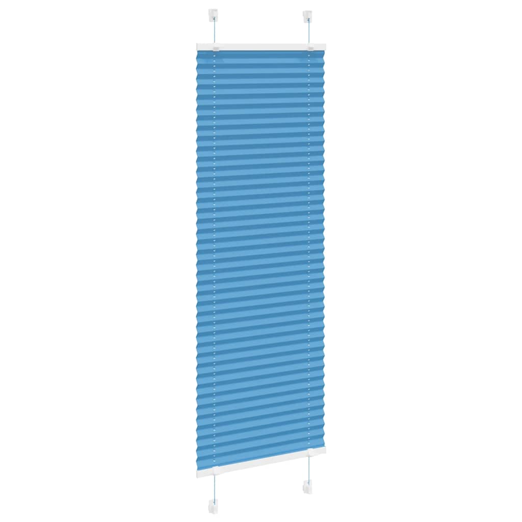 Tenda a rullo plissettata Vidaxx 40x150 cm larghezza tessuto 39,4 cm poliestere blu