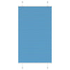 Vidaxx estor enrollable plisado 70x150 cm tela ancho 69,4 cm poliéster azul