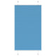 Vidaxx estor enrollable plisado 70x150 cm tela ancho 69,4 cm poliéster azul