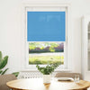 Tenda a rullo plissettata Vidaxx 80x150 cm larghezza tessuto 79,4 cm poliestere blu