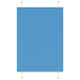 Vidaxx estor enrollable plisado 85x150 cm tela ancho 84,4 cm poliéster azul