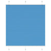 Vidaxx estor enrollable plisado 115x150cm tela ancho 114,4cm poliéster azul