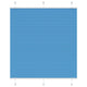 Tenda a rullo plissettata Vidaxx 115x150 cm larghezza tessuto 114,4 cm poliestere blu