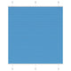 Tenda a rullo plissettata Vidaxx 120x150 cm larghezza tessuto 119,4 cm poliestere blu