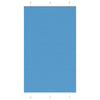 Vidaxx estor enrollable plisado 115x200cm ancho de tela 114,4cm poliéster azul