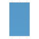 Vidaxx estor enrollable plisado 115x200cm ancho de tela 114,4cm poliéster azul