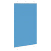 Vidaxx estor enrollable plisado 115x200cm ancho de tela 114,4cm poliéster azul