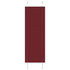 Vidaxx estor enrollable plisado 50x100 cm ancho de tela 49,4 cm rojo burdeos