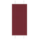 Vidaxx estor enrollable plisado 60x100 cm tela ancho 59,4 cm rojo burdeos