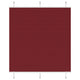 Vidaxx estor enrollable plisado 120x100cm ancho de tela 119,4cm rojo burdeos