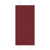 Vidaxx estor enrollable plisado 65x150 cm ancho de tela 64,4 cm rojo burdeos