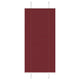 Vidaxl plissé rolgordijn 65x150 cm stofbreedte 64,4 cm bordeauxrood