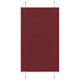Vidaxx estor enrollable plisado 70x150 cm ancho de tela 69,4 cm rojo burdeos