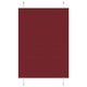 Vidaxl plissé rolgordijn 100x150 cm stofbreedte 99,4cm bordeauxrood