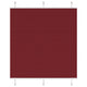 Vidaxx estor enrollable plisado 115x150cm ancho de tela 114,4cm rojo burdeos